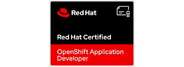 Red Hat certified: OpenShift Application Developer badge