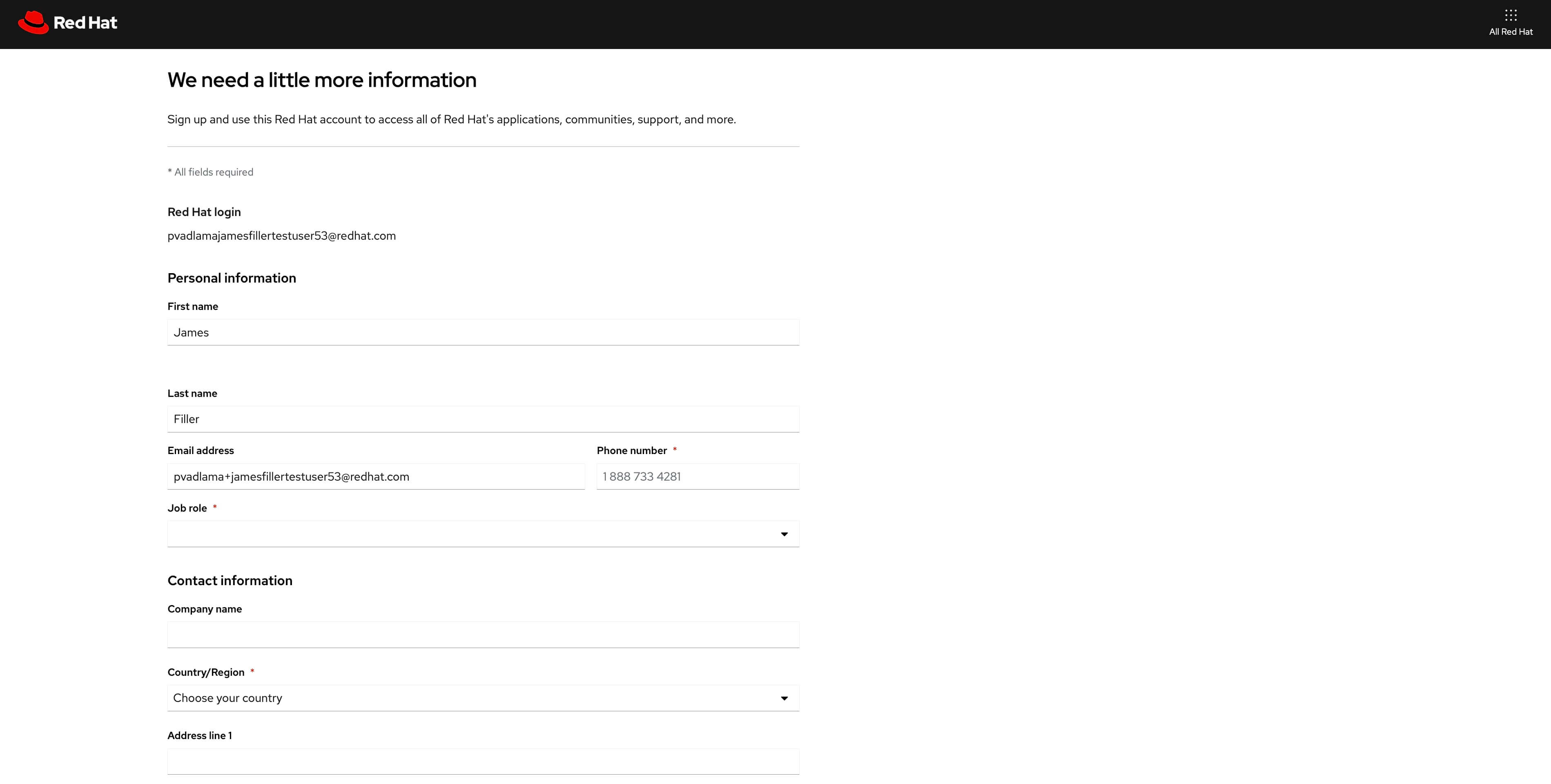 Step 8C: Provide additional details related to your company and click ‘Submit’.