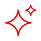 Stylized sparkles, one large and one small sparkle