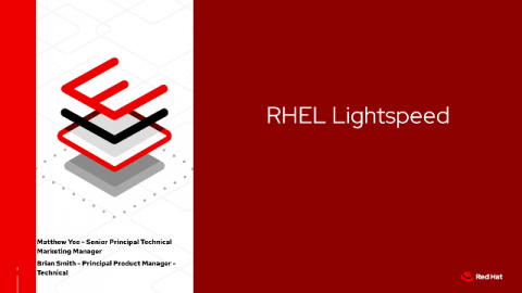 RHEL Lightspeed: Mitigating chaos