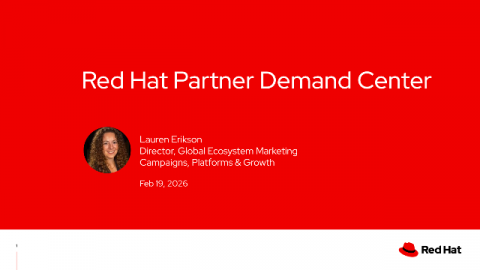 What’s new in the Red Hat Partner Demand Center