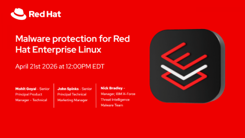Malware protection for Red Hat Enterprise Linux