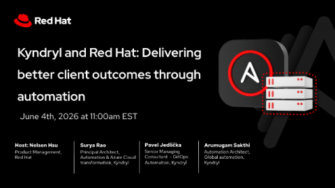 Kyndryl and Red Hat: Delivering better client outcomes through automation
