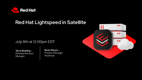 Red Hat Lightspeed in Satellite